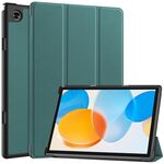 Per Teclast M40 Pro 2023 Custodia per tablet Custer Pure Color 3-Fold in pelle (verde scuro)