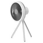 DQ212 10000mAh Tenda da campeggio portatile per esterni con luce verticale appesa (bianca)