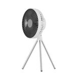 DQ213 4000mAh Tenda da campeggio portatile per esterni con luce verticale appesa (bianca)