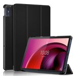 Per Lenovo Tab M10 5G 10.6 Custodia per tablet in pelle pieghevole a 3 pieghe (nera)