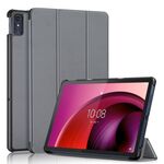 Per Lenovo Tab M10 5G 10.6 Custodia per tablet in pelle pieghevole a 3 pieghe (grigio)