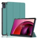 Per Lenovo Tab M10 5G 10.6 Custodia per tablet in pelle pieghevole a 3 pieghe (verde)