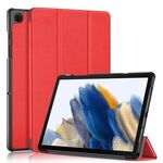 Per Samsung Galaxy Tab A9 2023 Custodia per tablet in pelle pieghevole a 3 pieghe (rossa)