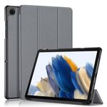 Per Samsung Galaxy Tab A9 2023 Custodia per tablet in pelle pieghevole a 3 pieghe (grigio)