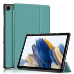 Per Samsung Galaxy Tab A9 2023 Custodia per tablet in pelle pieghevole a 3 pieghe (verde)
