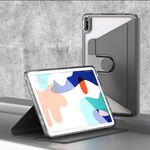 Per Huawei MatePad 10.4 Clear 360 rotazione Stand Smart custodia in pelle per tablet (nero)
