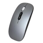 Mouse ricaricabile wireless HXSJ M103 1600 DPI 2,4 GHz (grigio)