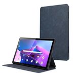 Per Lenovo Tab M10 3rd Gen PU Flip Tablet Custodia protettiva in pelle per tablet (blu scuro)