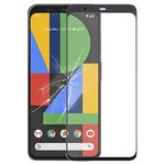 Per Google Pixel 4XL Lente esterna in vetro per schermo frontale con adesivo otticamente trasparente OCA