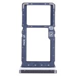 Per Motorola Moto G Play 2021 Vassoio per scheda SIM + Vassoio per scheda Micro SD (Nero)