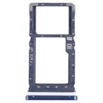 Per Motorola Moto G Play 2021 Vassoio scheda SIM + Vassoio scheda Micro SD (blu)
