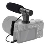 Registrazione video Microfono per registrazione conferenza mobile con telecamera live (nero)