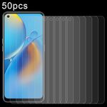 Per OPPO A74 4G 50 pezzi 0,26 mm 9H 2,5D pellicola in vetro temperato