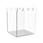 YX019-2 Supporto grande per borsa in acrilico con chiusura lampo