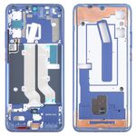 Per ZTE Axon 10 Pro 5G Piastra con cornice centrale (blu)