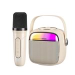 Altoparlante Bluetooth mini karaoke WK D43 (beige)