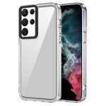 Per Samsung Galaxy S22 Ultra 5G Custodia per telefono antiurto in acrilico trasparente + TPU (trasparente)