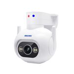 ESCAM PT304 HD 4MP Rilevamento umanoide Tracciamento Connessione WiFi Allarme sonoro Visione notturna intelligente Telecamera H.265 (spina UK)