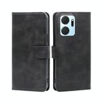 Per Honor X7A Calf Texture Buckle Custodia per cellulare in pelle (nera)