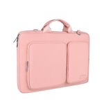 Borsa per laptop ispessita in poliestere ST11, dimensioni: 15,6 pollici (rosa)