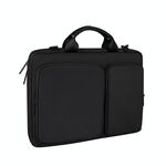 Borsa per laptop ispessita in poliestere ST11, dimensioni: 15,6 pollici (nero)