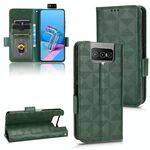 Custodia in pelle a triangolo simmetrico per Asus Zenfone 7 Pro ZS671KS / 7 ZS670KS / 8 Flip ZS672KS (verde)