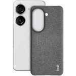 Per Asus Zenfone 9 / Zenfone10 5G imak Ruiyi Series Texture in tessuto PU + custodia per PC (grigio scuro)