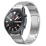 Per Samsung Galaxy Watch3 45mm 22mm cinturino in lega di titanio a forma di I (argento)