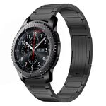 Per Samsung Gear S3 Frontier 22mm cinturino in lega di titanio a forma di I (nero)