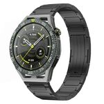 Per Huawei Watch GT3 SE cinturino in lega di titanio a forma di I da 22 mm (nero)