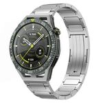 Per Huawei Watch GT3 SE 22mm cinturino in lega di titanio a forma di I (argento)