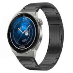 Per Huawei Watch GT3 Pro 46mm 22mm cinturino in lega di titanio a forma di I (nero)