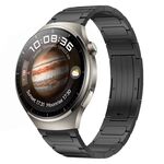 Per Huawei Watch 4 Pro 22mm cinturino in lega di titanio a forma di I (nero)