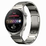 Per Huawei Watch 3 Pro 22 mm cinturino in lega di titanio a forma di I (grigio)
