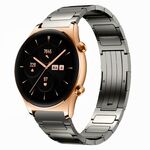 Per Honor Watch GS 3 22mm cinturino in lega di titanio a forma di I (grigio)