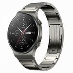 Per Huawei GT2 Pro 22 mm cinturino in lega di titanio a forma di I (grigio)
