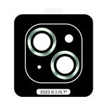 Per iPhone 15 Plus TOTU PG-4 Proteggi lente con montatura in metallo serie Golden Shield (verde)