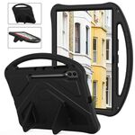 Per Samsung Galaxy Tab S9 Custodia tablet antiurto Ultra EVA con supporto (nero)