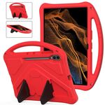Custodia per tablet antiurto EVA per Samsung Galaxy Tab S8 Ultra con supporto (rosso)