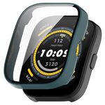 Custodia protettiva per orologio PC integrata con pellicola temperata per Amazfit Bip 5 (verde)