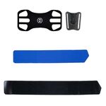 Cinturino da polso con braccio girevole rimovibile 2 in 1 a quattro zampe per telefoni da 4,5-6,5 pollici (blu)