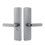 C91 Tuya Smart WiFi Password Impronta digitale Serratura elettronica (Argento)