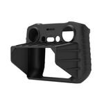 Custodia in silicone antiurto antigraffio per telecomando DJI Air 3 / RC 2 Sunnylife con cappuccio (nero)