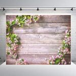 1,25x0,8 m Venature del legno Ramo di fiori Puntelli Simulazione 3D Fotografia Panno di sfondo, Stile: C-3373