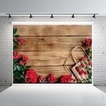 1,25x0,8 m Venature del legno Ramo di fiori Puntelli Simulazione 3D Fotografia Panno di sfondo, Stile: C-4030