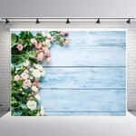 1,25x0,8 m Venature del legno Ramo di fiori Puntelli Simulazione 3D Fotografia Panno di sfondo, Stile: C-4036