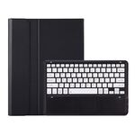 Per Honor MagicPad 13 AH16 Custodia in pelle per tablet con tastiera Bluetooth ultrasottile staccabile in TPU (nero + bianco)