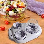 Affettatrice per uova multifunzionale 3 in 1 per frutta e verdura