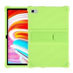 Per Teclast M40 Custodia protettiva per tablet in silicone antiurto con supporto (verde)
