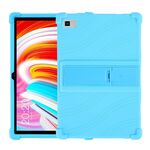 Per Teclast M40 Custodia protettiva per tablet in silicone antiurto con supporto (blu cielo)
